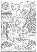 Load image into Gallery viewer, Family Traditions & Adventures Coloring Book