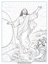 Load image into Gallery viewer, Sacred Moments With The Holy Family Coloring Book