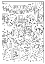 Load image into Gallery viewer, Family Traditions & Adventures Coloring Book
