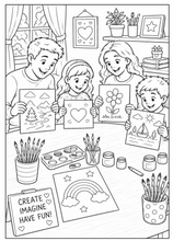 Load image into Gallery viewer, Family Traditions & Adventures Coloring Book