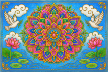 Load image into Gallery viewer, Serene Mandalas: An Adventurous Coloring Book