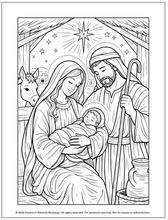 Lataa kuva Galleria-katseluun, Sacred Moments With The Holy Family Activity Book