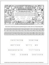 Load image into Gallery viewer, Forest Friends Adventures Activity Book