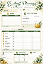 Cargar imagen en el visor de la galería, Budget Planner Templates