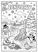 Load image into Gallery viewer, Holiday Magic: A Year Of Celebrations Coloring Book