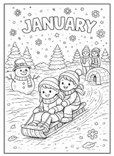 Load image into Gallery viewer, Holiday Magic: A Year Of Celebrations Coloring Book