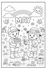 Load image into Gallery viewer, Holiday Magic: A Year Of Celebrations Coloring Book