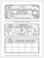 Lataa kuva Galleria-katseluun, Sacred Moments With The Holy Family Activity Book
