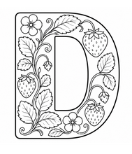 Load image into Gallery viewer, The Little Strawberries Alphabet Coloring Book