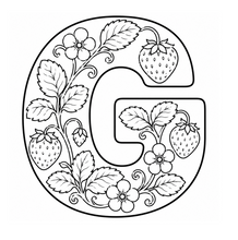 Load image into Gallery viewer, The Little Strawberries Alphabet Coloring Book