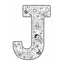 Cargar imagen en el visor de la galería, Little Garden Friends Alphabet Coloring Book
