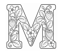 Load image into Gallery viewer, The Little Strawberries Alphabet Coloring Book