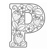 Load image into Gallery viewer, The Little Strawberries Alphabet Coloring Book