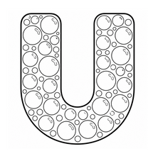 Cargar imagen en el visor de la galería, Pop The Bubbles Alphabet Coloring Book