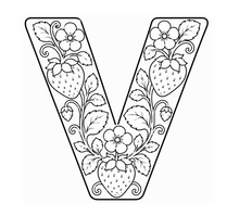 Load image into Gallery viewer, The Little Strawberries Alphabet Coloring Book