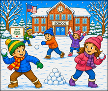 Cargar imagen en el visor de la galería, Winter Wonderland Adventures: A Seasonal Coloring Book