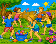 Load image into Gallery viewer, Splash Into Summer: A Seasonal Coloring Book