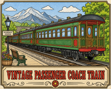Load image into Gallery viewer, Traveling The Railroad Coloring Book