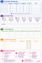 Cargar imagen en el visor de la galería, Password Tracker Checklist