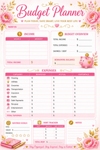 Cargar imagen en el visor de la galería, Budget Planner Templates