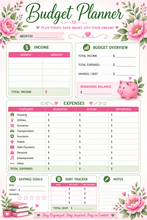 Cargar imagen en el visor de la galería, Budget Planner Templates