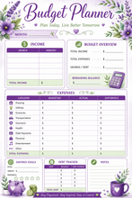 Cargar imagen en el visor de la galería, Budget Planner Templates