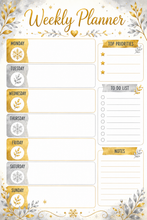 Cargar imagen en el visor de la galería, Weekly Planner Templates