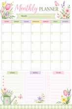 Cargar imagen en el visor de la galería, Season Themed Monthly Planner