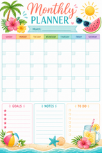 Cargar imagen en el visor de la galería, Season Themed Monthly Planner