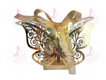 Load image into Gallery viewer, The Brave Fairy’s Wish (Gold Butterfly Box) necklace