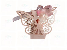 Load image into Gallery viewer, The Brave Fairy’s Wish (Pink Butterfly Box) necklace