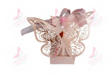 Lataa kuva Galleria-katseluun, The Brave Fairy’s Wish (Pink Butterfly Box) necklace