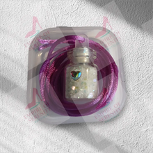 Load image into Gallery viewer, The Brave Fairy’s Wish (Turquoise Blue Butterfly Box) necklace