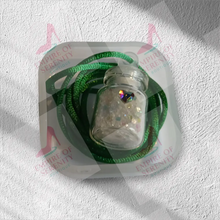 Load image into Gallery viewer, The Brave Fairy’s Wish (Turquoise Blue Butterfly Box) necklace