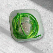 Load image into Gallery viewer, The Brave Fairy’s Wish (Turquoise Blue Butterfly Box) necklace