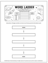 Lataa kuva Galleria-katseluun, Across The Galaxy Activity Book