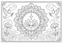 Load image into Gallery viewer, Serene Mandalas: An Adventurous Coloring Book
