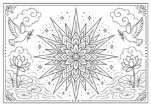 Load image into Gallery viewer, Serene Mandalas: An Adventurous Coloring Book
