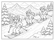Load image into Gallery viewer, Winter Wonderland Adventures: A Seasonal Coloring Book
