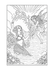 Load image into Gallery viewer, Enchanted Creatures: A Magical Coloring Book
