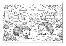 Lataa kuva Galleria-katseluun, Forest Friends Adventures Coloring Book
