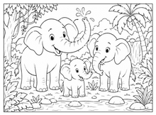 Load image into Gallery viewer, Roar And Explore: A Jungle Animals Coloring Book
