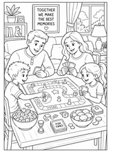 Load image into Gallery viewer, Family Traditions &amp; Adventures Coloring Book
