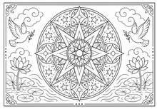 Load image into Gallery viewer, Serene Mandalas: An Adventurous Coloring Book
