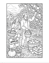 Load image into Gallery viewer, Crisp Autumn Adventures: A Seasonal Coloring Book
