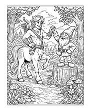 Load image into Gallery viewer, Enchanted Creatures: A Magical Coloring Book
