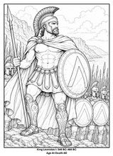 Load image into Gallery viewer, Legends Of Time: Historical Heroes Coloring Book
