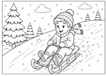 Load image into Gallery viewer, Winter Wonderland Adventures: A Seasonal Coloring Book
