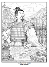 Load image into Gallery viewer, Legends Of Time: Historical Heroes Coloring Book
