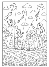 Load image into Gallery viewer, Family Traditions &amp; Adventures Coloring Book
